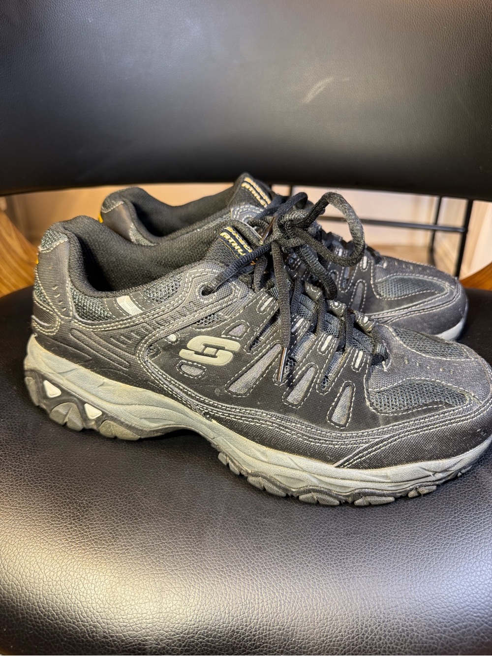 Skechers Men's After Burn Memory Fit Sneaker Style 50125 Sz 10